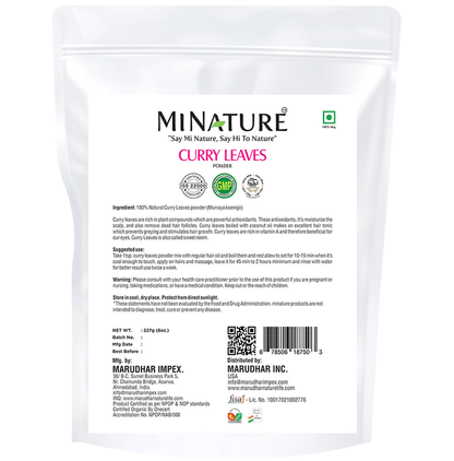 Minature Curry Leaves Powder