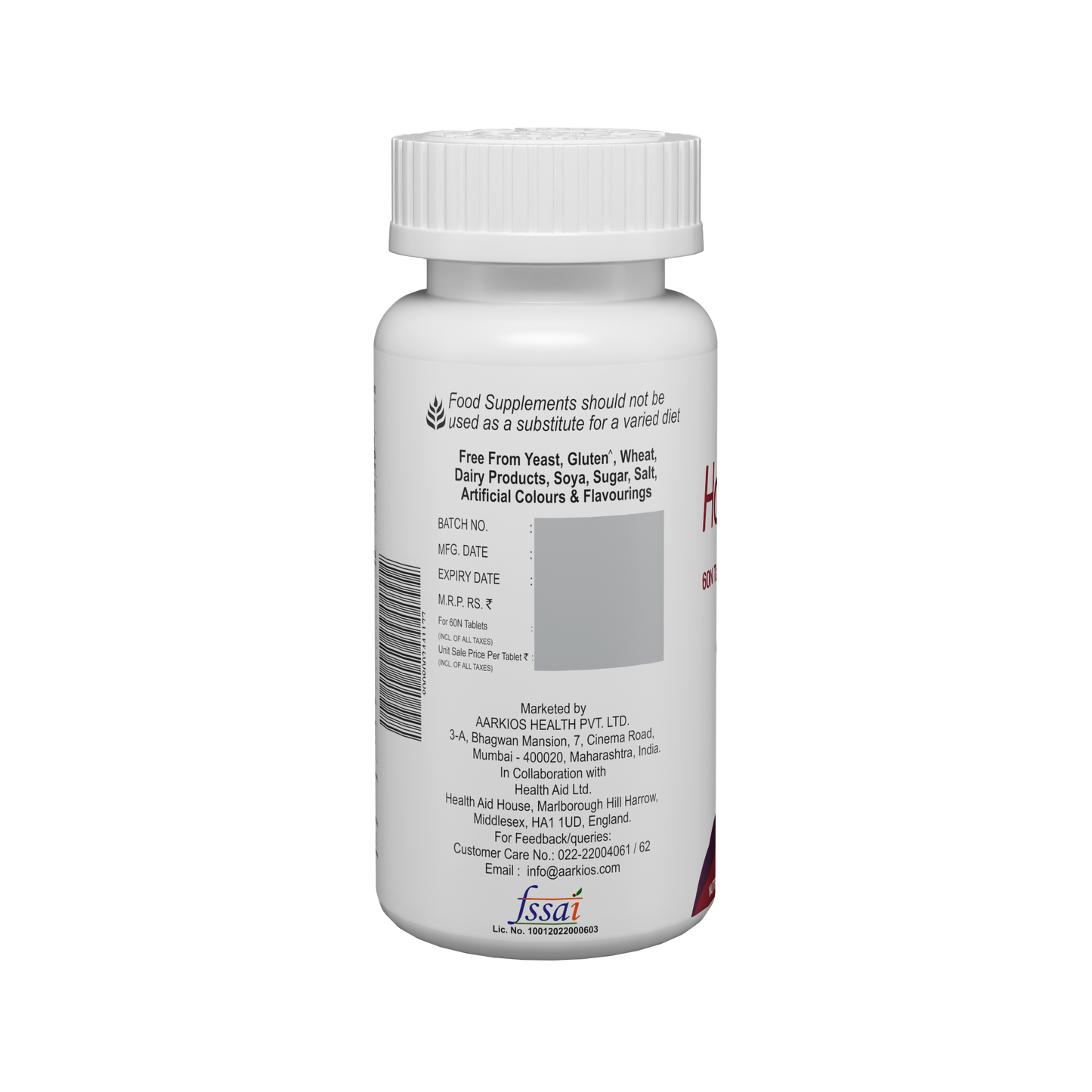 HealthAid Horse Chestnut Complex Tablets