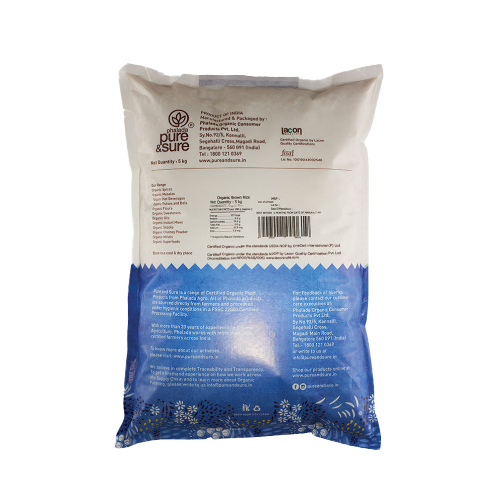 Pure & Sure Organic Brown Rice
