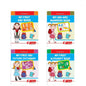 Cardinal My First Alphabet Books Set of 4| Alphabet Picture Book| My First ABC & Number Book| Picture Dictionary| Kindergarten Book| Ages 3-6 Years