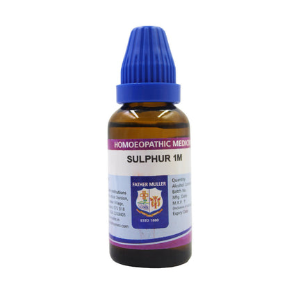 Father Muller Sulphur Dilution