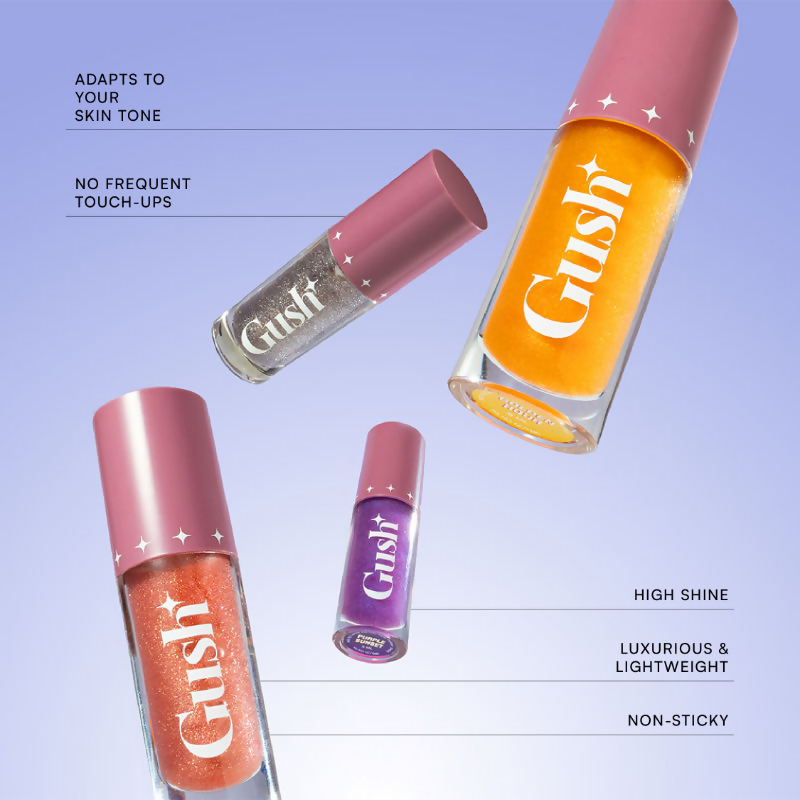 Gush Beauty H-Inched Transformative Glossy Lip Tint - Midnight Sparkle
