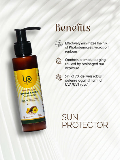 Life Purified Abhyetilepam Baobab Arnica Sun Protector SPF 70 Pa++++