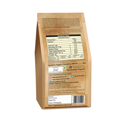 Organic Wellness Cinnamon Whole
