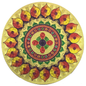 Stickerbazaar Micro Golden Embossing Rangoli Stickers