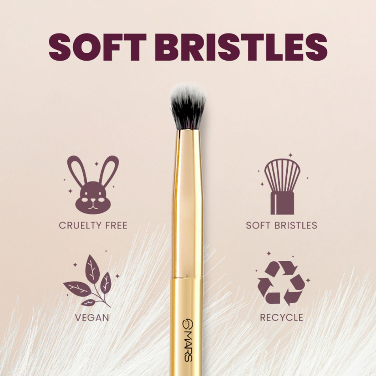 MARS Cosmetics Artist's Arsenal Small Eyeshadow Blending Brush