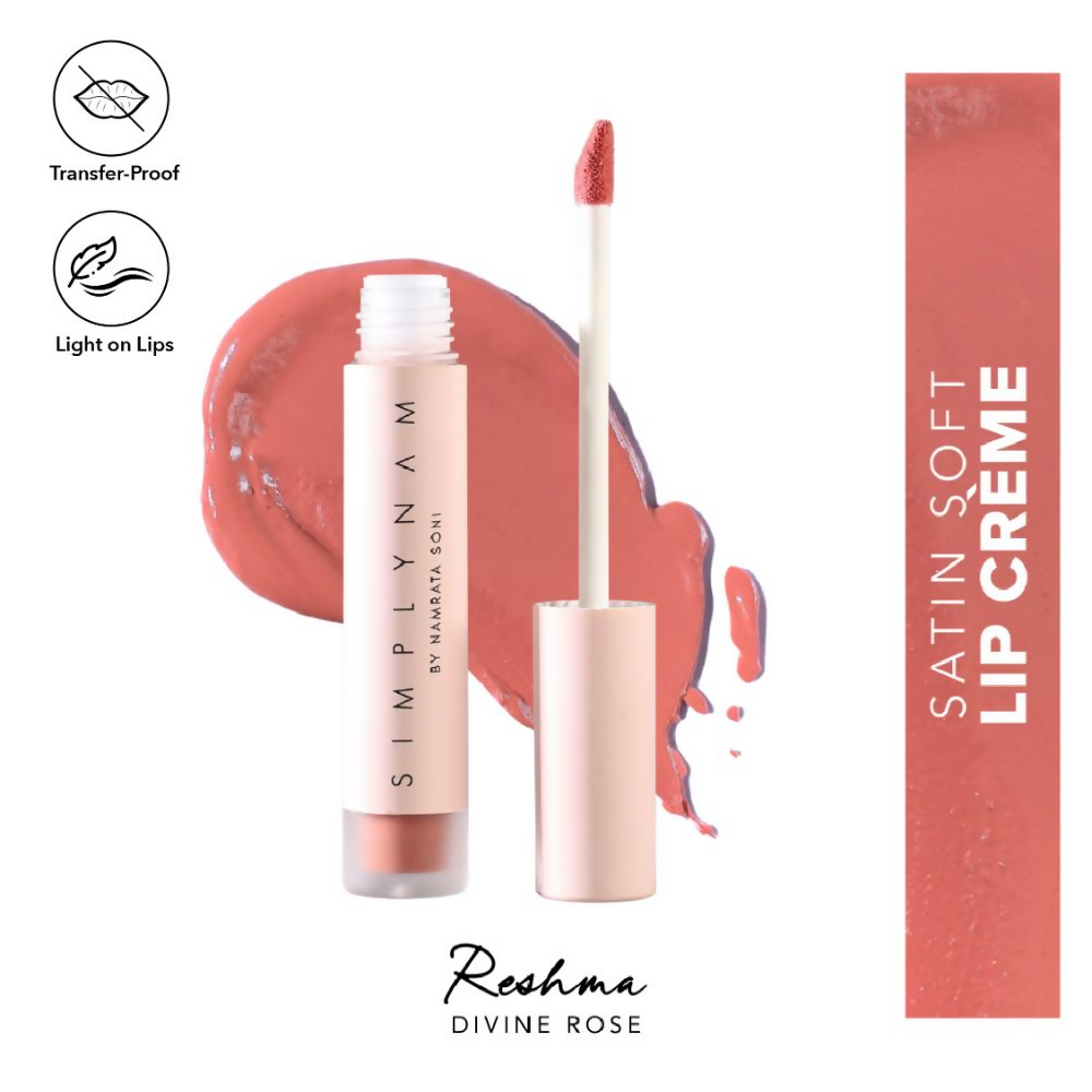 Simply Nam Satin Soft Lip Creme - Reshma Divine Rose