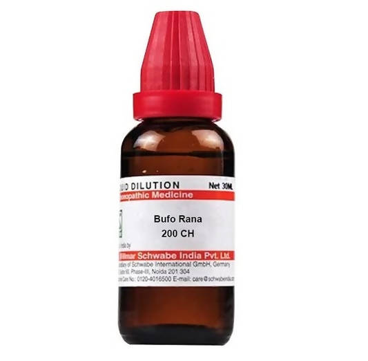 Dr. Willmar Schwabe India Bufo Rana Dilution