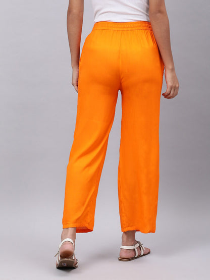 Souchii Orange Liva Palazzos
