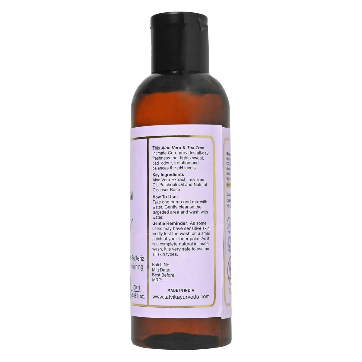 Tatvik Ayurveda Swacha Intimate Care Him (Aloevera & Tea Tree)