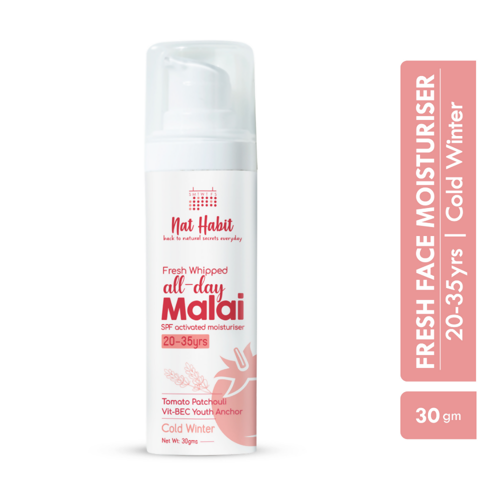 Nat Habit Tomato Patchouli Malai Face Moisturizer