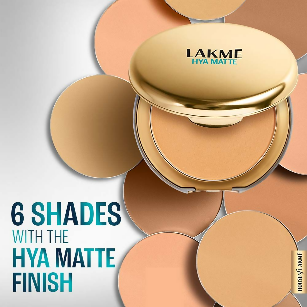 Lakme 9 To 5 Hya Matte Pressed Powder - Cinnamon