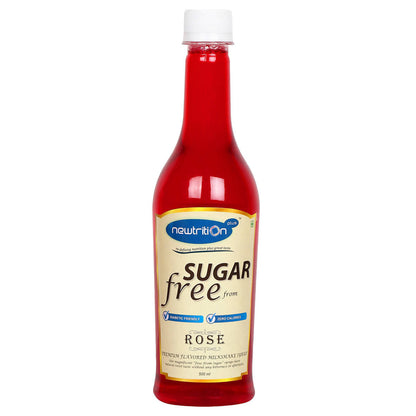Newtrition Plus Sugar Free Mango + Lychee + Rose Syrup