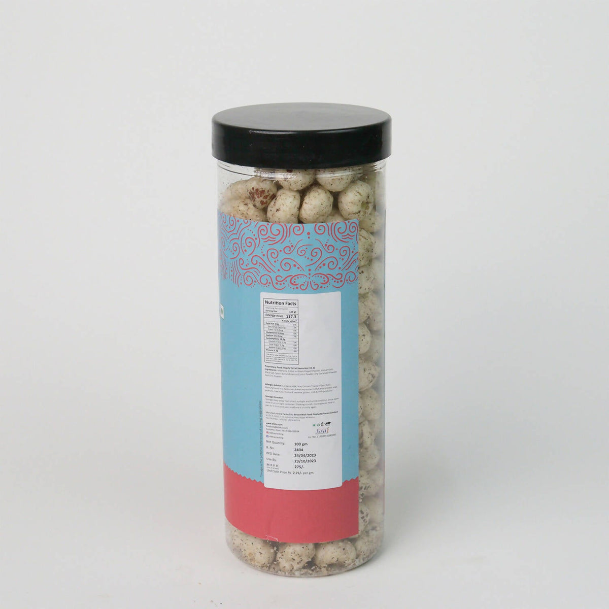 Dibha - Honest Snacking Salt & Pepper Makhana