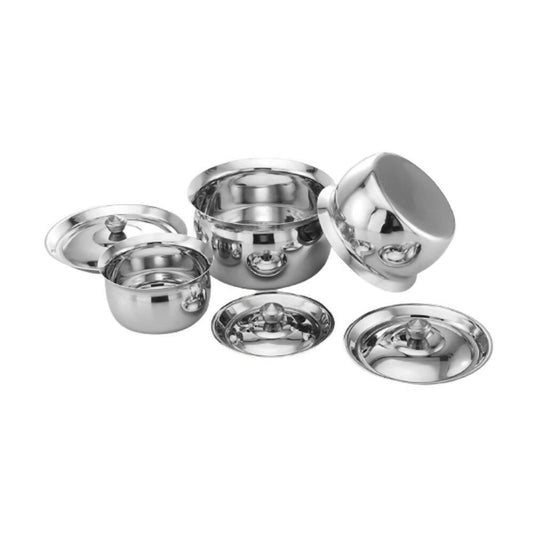 Expresso Stainless Steel Heavy Gauge Induction Friendly Kitchen Serving Set