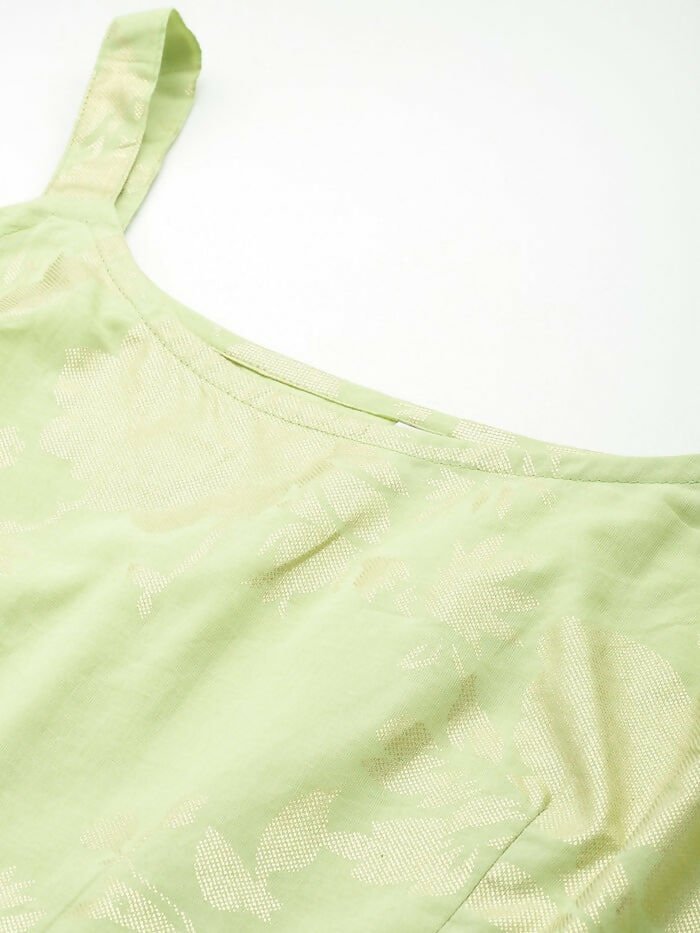 Ahalyaa Women's Traditional Wear Co-ods - Green