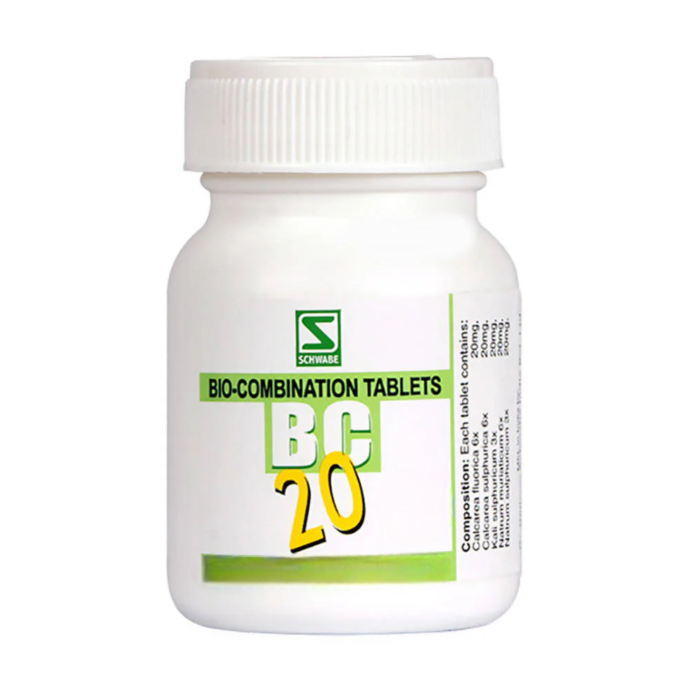 Dr. Willmar Schwabe India Bio-Combination 20 (BC 20) Tablet