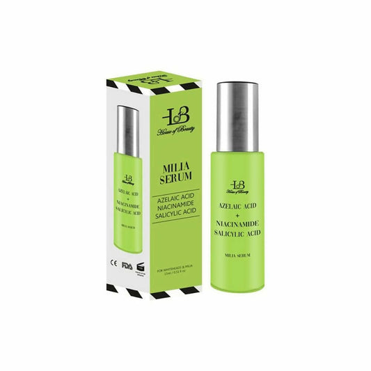 House of Beauty Milia Serum with Azelaic Acid, Niacinamide, Salicylic Acid