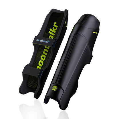 Moonwalkr Leg Guard 2.0 Cricket Batting Pads - Black (Extra Small)
