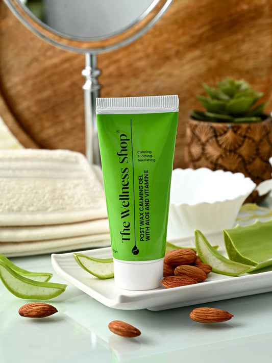 The Wellness Shop Post Wax Calming Gel with Aloe and Vitamin E