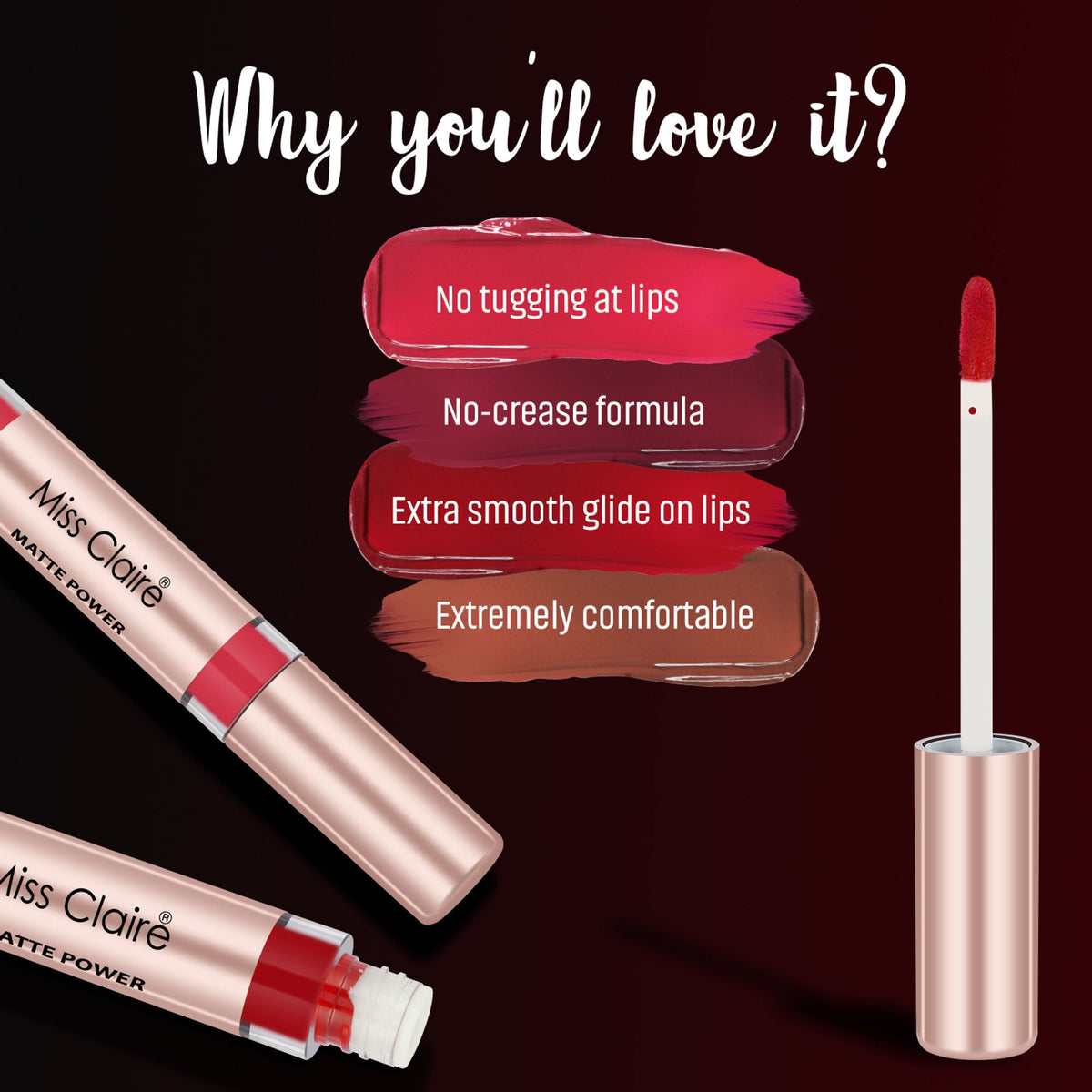 Miss Claire Matte Power Lipcolor - 14