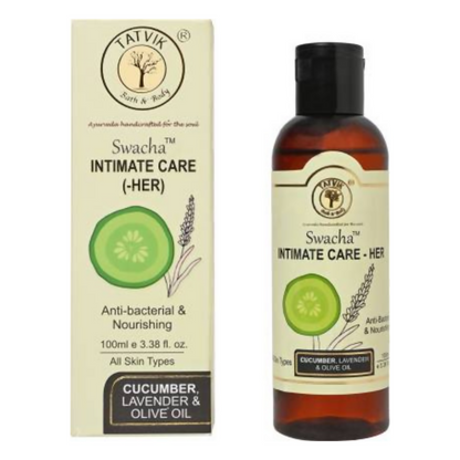 Tatvik Ayurveda Swacha Intimate Care Her (Cucumber, Lavender & Olive Oil)