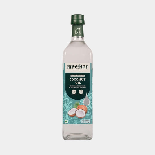 Anveshan Wood Pressed Coconut Oil