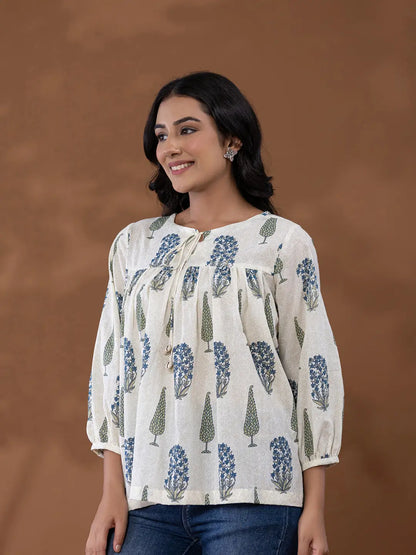 Yufta Cotton Printed Top