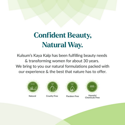 Kulsum's Kaya Kalp Seaweed Gel For Under Eye Dark Circle & Puffiness Reduction