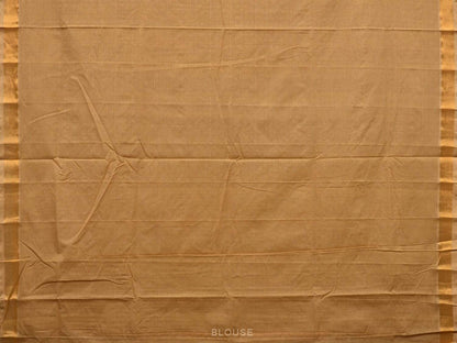 Cream Uppada Cotton Handloom Saree with Jamdani Pallu Design - Global Threads