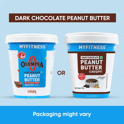 Myfitness High Protein Dark Chocolate Peanut Butter Crispy