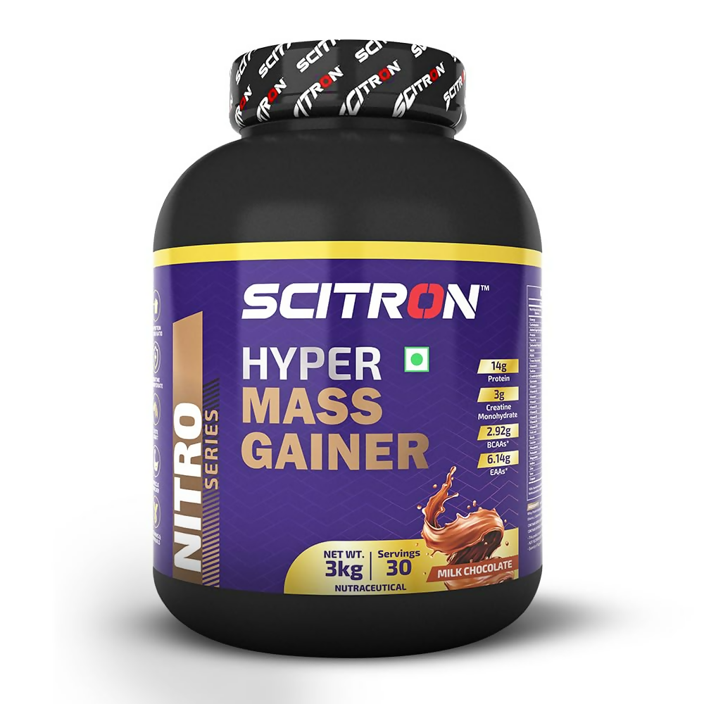 Scitron Nitro Series Hyper Mass Gainer Milk Chocolate