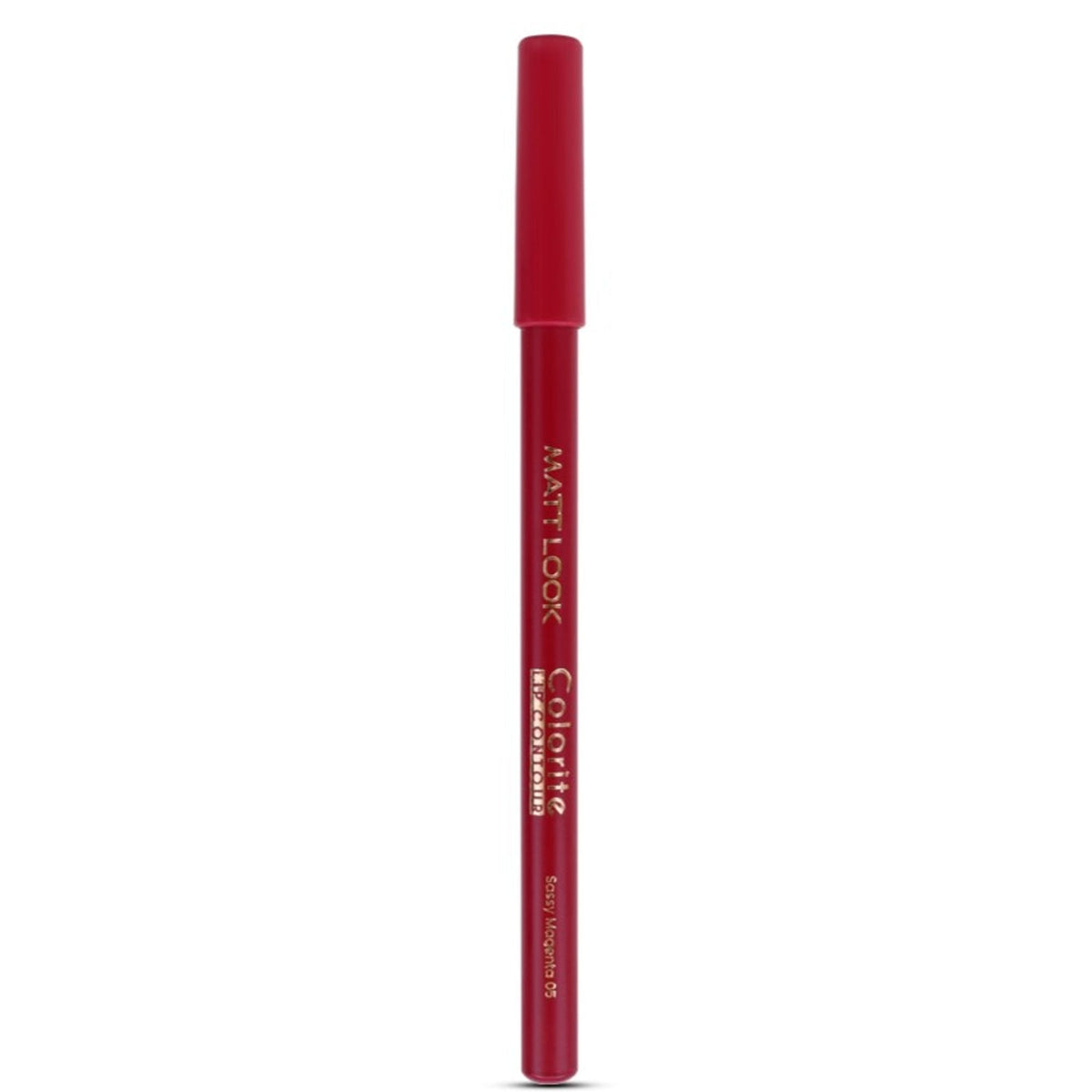 Matt Look Colorite Lip Contour Professional Matte Lip Color Pencil - Sassy Magenta 05