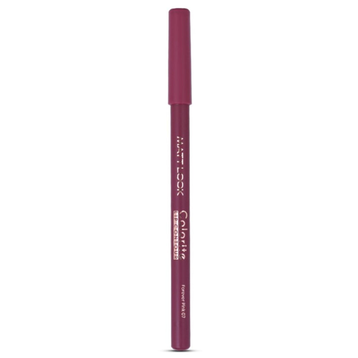 Matt Look Colorite Lip Contour Professional Matte Lip Color Pencil - Foreverpink 07