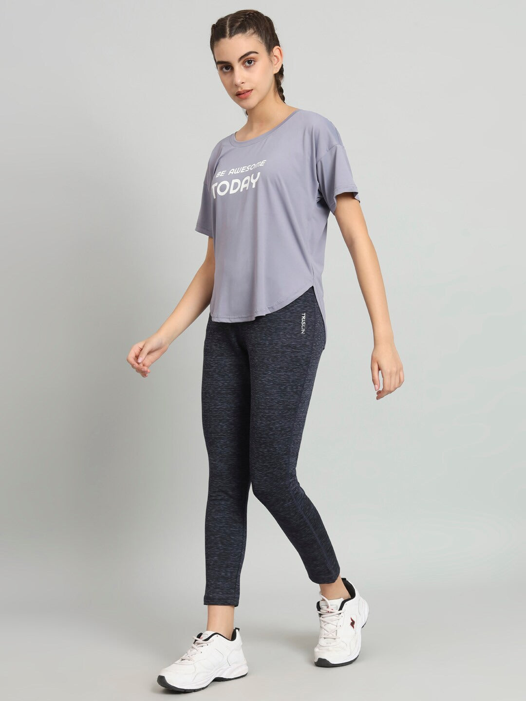 MKH Typography Printed Relaxed Fit Dri-Fit T-shirt