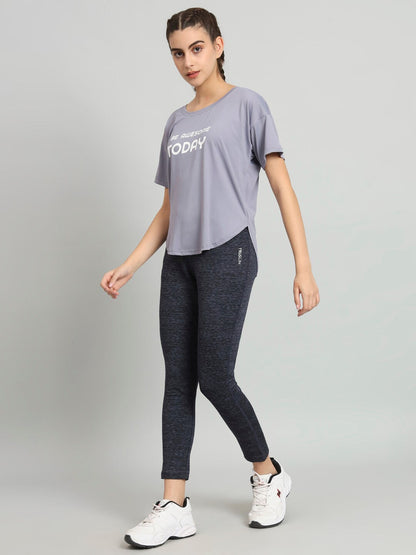 MKH Typography Printed Relaxed Fit Dri-Fit T-shirt