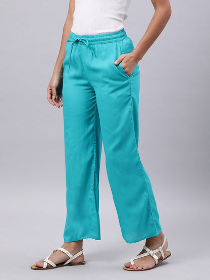 Souchii Blue Liva Palazzos
