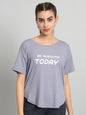 MKH Typography Printed Relaxed Fit Dri-Fit T-shirt