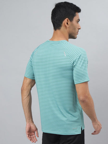 Alcis Drytech+ Anti-Static Slim-Fit Round Neck Running T-Shirt