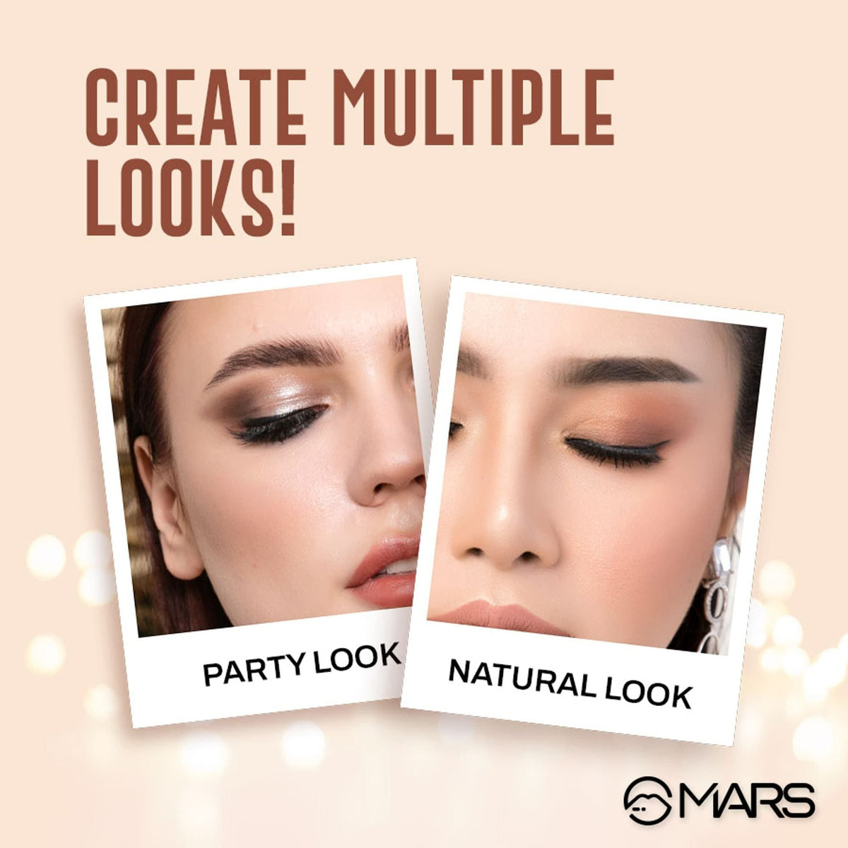 MARS Cosmetics Blooming Matte & Shimmer Eyeshadow Palette - 02 Dahlia