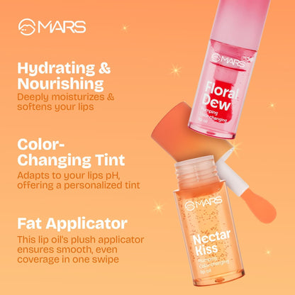 MARS Cosmetics Plumping Color Changing Lip Oil - Nectar Kiss