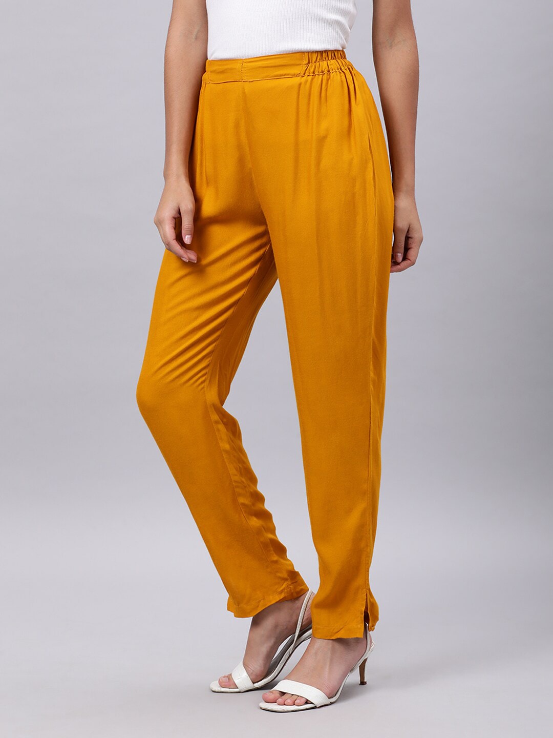 Souchii Yellow Liva Palazzos