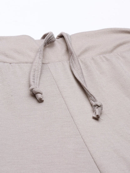 Souchii Women Grey Knitted Palazzos
