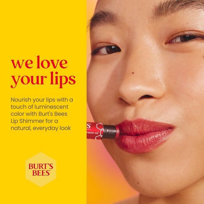 Burt's Bees Moisturizing Lip Shimmer - Cherry