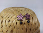 Terracotta Star Studs With Drops