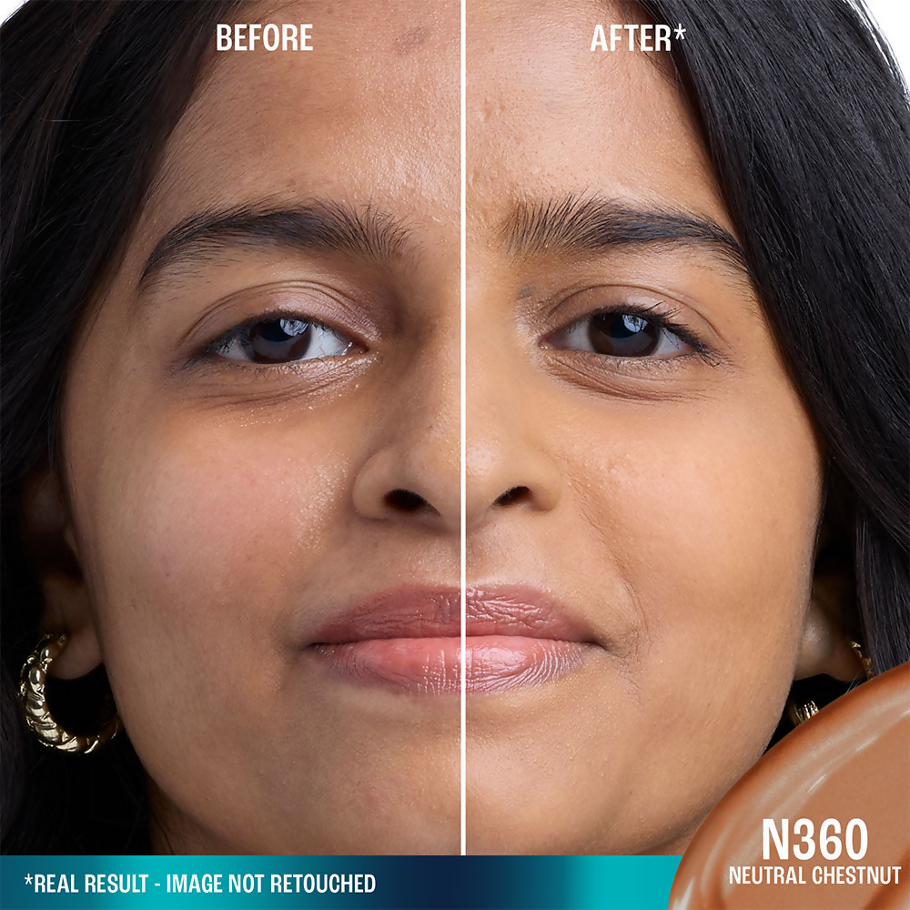 Lakme 9to5 Hya Matte Foundation + Hyaluronic Acid - Neutral Chestnut
