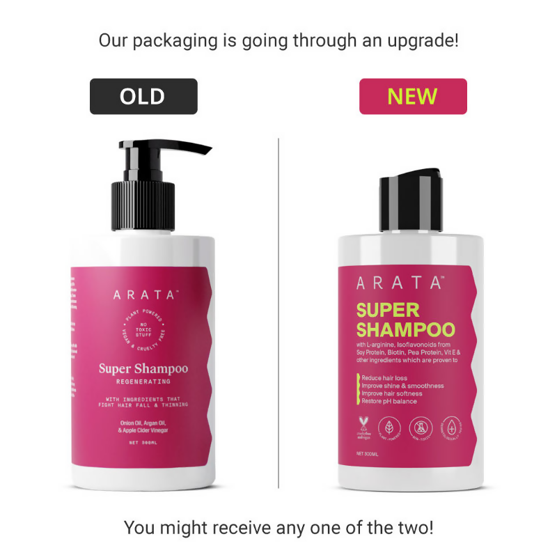 Arata Super Shampoo With Onion Oil