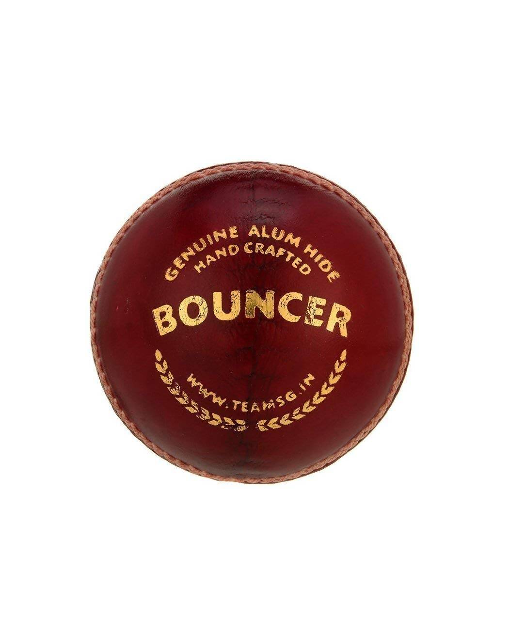 SG Bouncer Leather Ball - Red