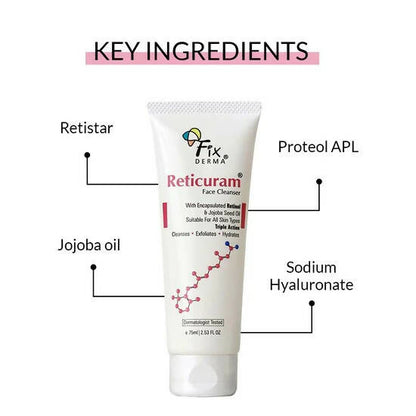 Fixderma Reticuram Face Cleanser
