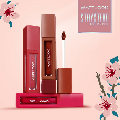 Matt Look Stayxtend Lip Mousse - Peach Babe